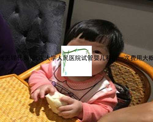 2022私人找无锡代妈|武汉大学人民医院试管婴儿移植一次费用大概多少钱？